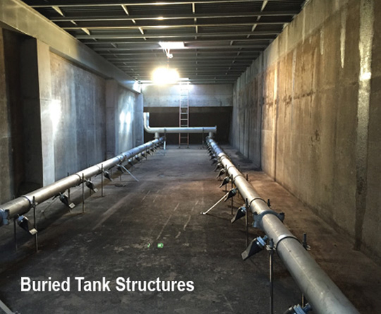 Buried Tank Structure